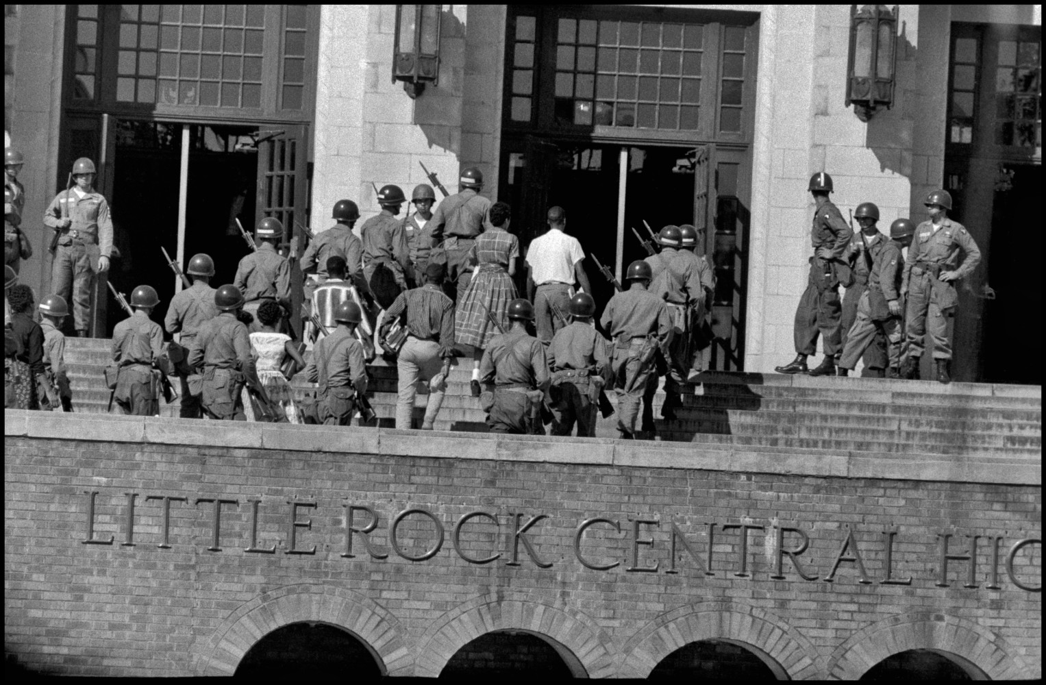 On This Day in History: The Little Rock Nine Start School • Burt Glinn